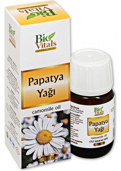 Papatya Yağı 20 ml