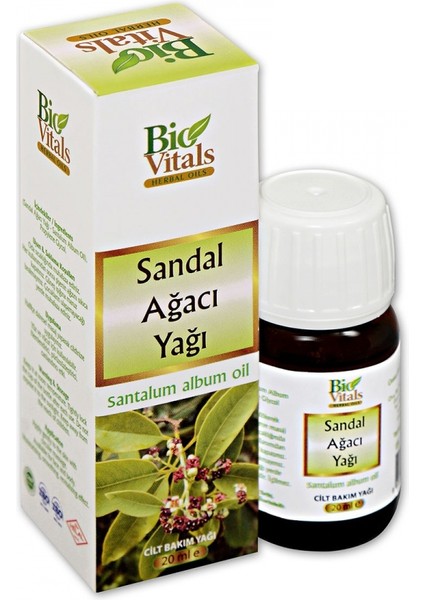 Sandal Ağacı Yağı 20 ml