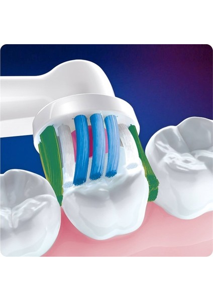 Diş Fırçası Yedek Başlığı 3D White 4 Lü Clean Maximiser
