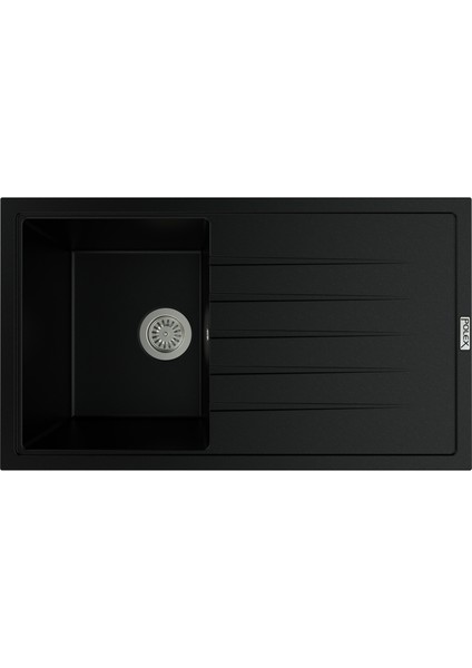 Cristalüx Granit Eviye P-03+Luxury Siyah