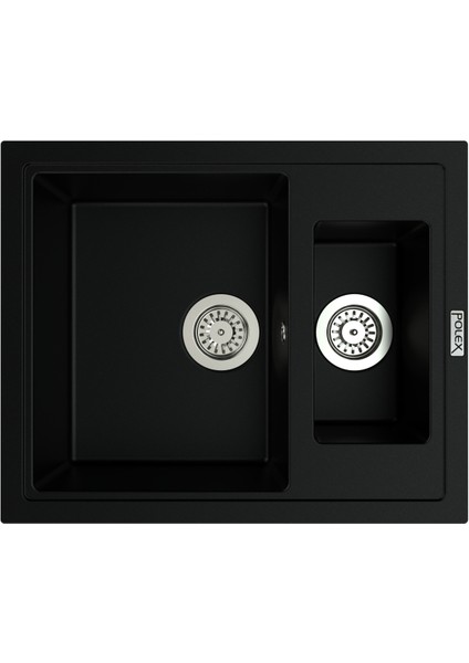 Cristalüx Granit Eviye P-04+Luxury Siyah fiyatları