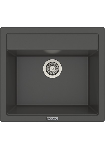 Cristalüx Granit Eviye P-08+Luxury Antrasit