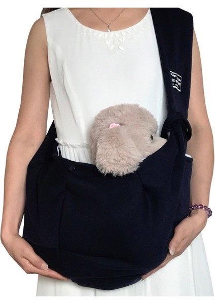 Pet Outing Taşıyıcı Çanta Pamuk Eşleme Omuz Çantası, Renk: Koyu Mavi (Yurt Dışından) fiyatları