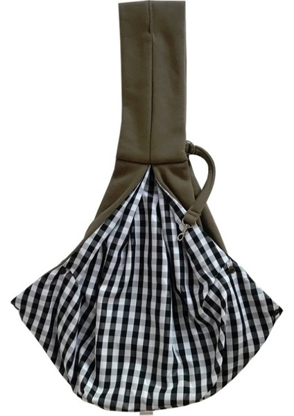 Pet Outing Taşıyıcı Çanta Pamuk Eşleme Omuz Çantası, Renk: Haki (Yurt Dışından) modelleri