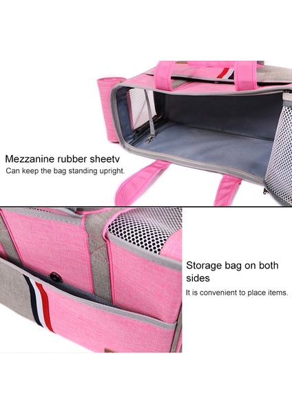 Dodopet Açık Oxford Bez Kedi Köpek Evcil Hayvan Torbası, Boyut: 43 x 19 x 26CM (Gri) (Yurt Dışından) fiyatları