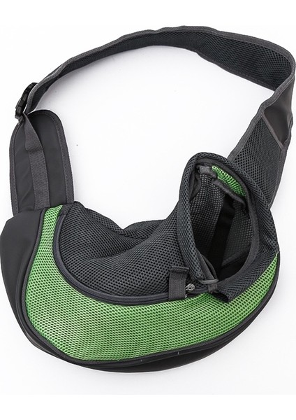 Köpek ve Kedi Sling Taşıyıcı Eller Ücretsiz Tersinir Pet Papoose Torbası, Boyut ﾣﾺ Büyük (Yeşil) (Yurt Dışından)