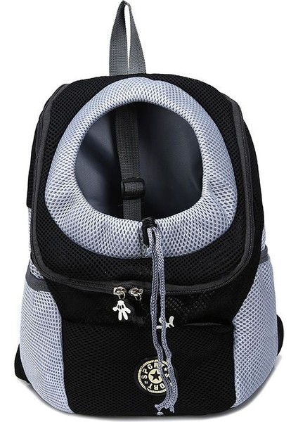 Açık Evcil Köpek Taşıyıcı Çanta, Boyut: S (Siyah) (Yurt Dışından)