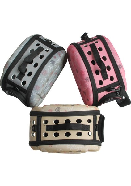 Taşınabilir Kediler Çanta Katlanabilir Seyahat Çantası Yavru Köpek Omuz Evcil Hayvan Çantaları (Krem Renk) (Yurt Dışından) fiyatları