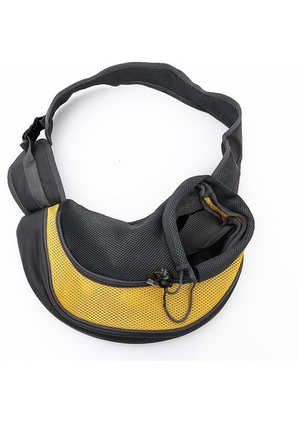 Köpek ve Kedi Sling Taşıyıcı Eller Ücretsiz Tersinir Pet Papoose Torbası, Boyut ﾣﾺ Küçük (Sarı) (Yurt Dışından)