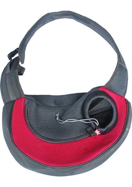 Köpek ve Kedi Sling Taşıyıcı Eller Ücretsiz Tersinir Pet Papoose Torbası, Boyut ﾣﾺ Büyük (Kırmızı) (Yurt Dışından)