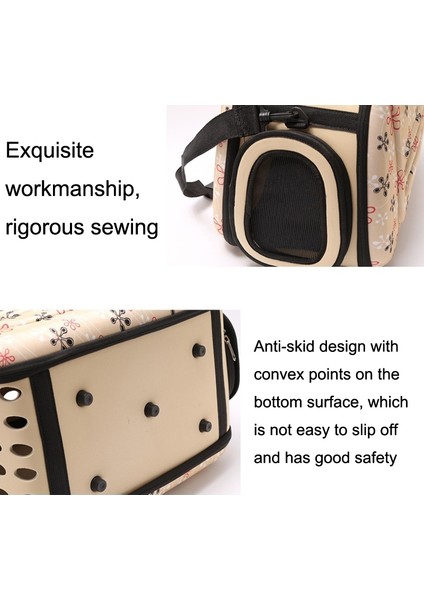 Pets Out Foldable Eva Sırt Çantası (Şampanya) (Yurt Dışından)