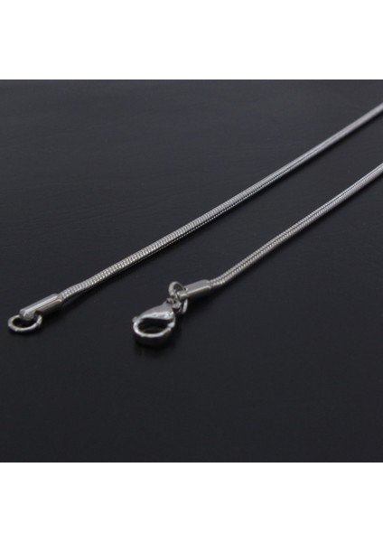 316L Çelik Unisex Oval Ince Zincir 1.5 mm 60 cm ZN-204 modelleri