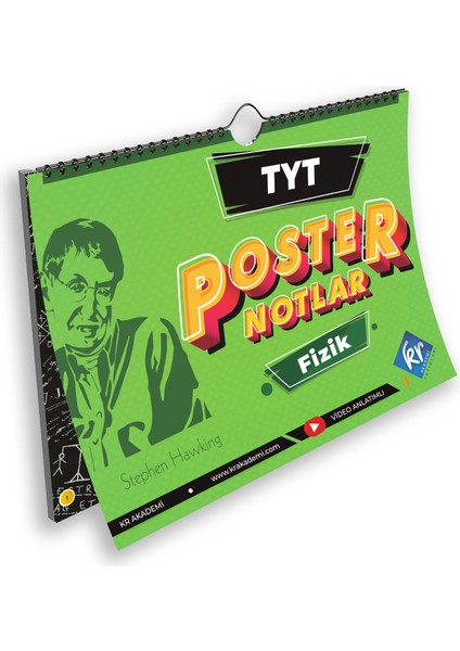 TYT Fizik Kimya Biyoloji Sayısal Fkb Poster Notlar Seti