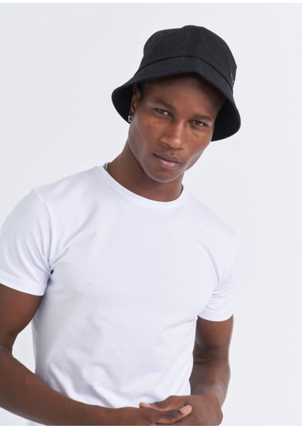 Bd Straight Slim-Fit Likralı Tişört Beyaz