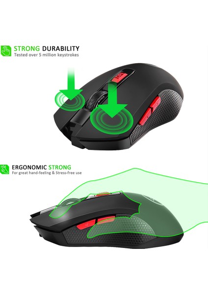 Ywyt G817 Kablosuz Fare 2.4g Kablosuz Gaming Mouse (Yurt Dışından) indirimleri