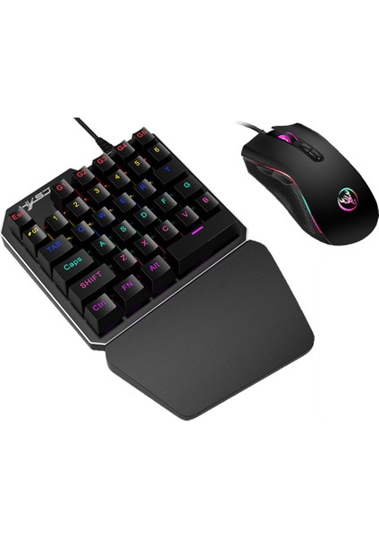 J100 + A869 USB Klavye Fare Set 35 Mini Tuş