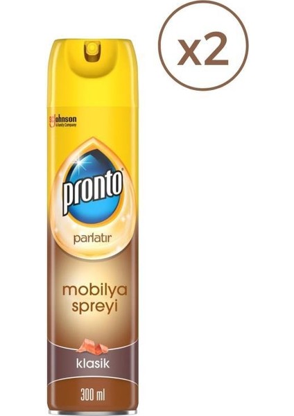 Mobilya Spreyi Klasik 300 Ml*2