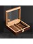 Cedar Ahşap Puro Seyahat Nemlendirici Higrometre Puro Humidor Sigaren Kutusu ile Taşınabilir Puro Kılıfı Taşınabilir Puro Kılıf | Puro Aksesuarları 3