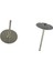 100 Adet 8mm Boş Pad Saplama Küpe Mesaj Peg Pin Dıy Yapma Bulguları-Beyaz 2