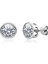 Gerçek 0.5 Karat Moissanite Saplama Küpe Kadınlar Için En Kaliteli 100% 925 Ayar Gümüş Köpüklü Nişan Parti Takı | Saplama Küpe (Gümüş)(Yurt Dışından) 1