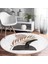 Real Homes Realhomes Bohemian Özel Tasarım Kahverengi Salon ve Oturma Odası Yıkanabilir Kaymaz Tabanlı Yuvarlak Halı 4