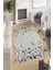 Halı Dekoratif Özel Tasarım Modern İnce Yıkanabilir 800 Gr /M2 Kaymaz Taban Trend Halı 1