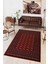 Halı Dekoratif Özel Tasarım Modern İnce Yıkanabilir 800 Gr /M2 Kaymaz Taban Trend Halı 1
