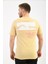 Somon Ön Arka Baskı Detaylı T-Shirt 2