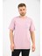 Pudra Kısa Kollu Baskı Detaylı T-Shirt 1