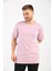 Pudra Kısa Kollu Baskı Detaylı T-Shirt 2