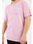 Pudra Kısa Kollu Baskı Detaylı T-Shirt 4