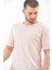 Pudra Nakış Detaylı Regular Fit T-Shirt 3
