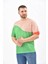 Yeşil Bloklu Owersize T-Shirt 4