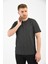 Siyah Bisiklet Yaka Kısa Kollu T-Shirt 4