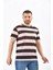 Siyah Regular Fit Çizgili Ringelli T-Shirt 2