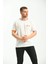 Beyaz Yaka Ve Kol Ucu Detaylı Regular Fit T-Shirt 1