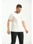 Beyaz Yaka Ve Kol Ucu Detaylı Regular Fit T-Shirt 2