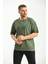 Haki Baskılı Relaxed Fit T-Shirt 5
