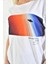 Beyaz Ön Baskı Detaylı T-Shirt 4