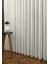 Kullanıma Hazır 1/2,5 Normal Pile Tül Perde Tek Kanat - Ekru 110 x 200 cm 1