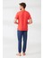 Premium Desenli Pijama Takım 3