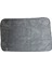 (6 Adet) 2316 Mikrofiber Peluş Oto Kurulama ve Temizlik Bezi Büyük Boy 60X90 Cm. Gri 2