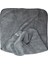 (6 Adet) 2316 Mikrofiber Peluş Oto Kurulama ve Temizlik Bezi Büyük Boy 60X90 Cm. Gri 3