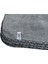 (6 Adet) 2316 Mikrofiber Peluş Oto Kurulama ve Temizlik Bezi Büyük Boy 60X90 Cm. Gri 5