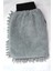 (24 Adet) 7050 Mikrofiber Şönil Oto Temizlik ve Kurulama Eldiveni 16X24 Cm. Gri 2
