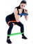 3 Lü Farklı Dirençte Aerobik Bandı Hafif Orta Sert Pilates Squat Çalışma Lastiği 1
