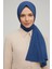 Trend Medine Ipeği Şal 70X200 - Koyu Indigo 1