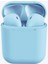 I12 Inpods Bluetooth 5.0 Kulaklık 2020 Model En Son Versiyon- Mavi 1