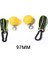 9.7 cm. Topları Çekin Topları Cannonball Parmak Trainer Kavrama Gücü Eğitim Kol Kasları Barbells Spor El Kavrama Topu Egzersiz (Sarı) (Yurt Dışından) 1