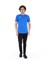 Teamswear Erkek Basic T-Shirt Sırca Saks 5